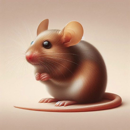 A mice body shape