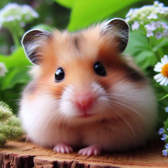 popular Syrian hamster