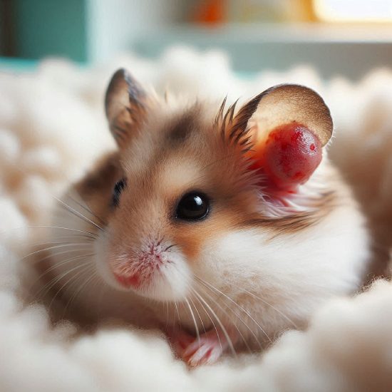 Ear infections in hamsters