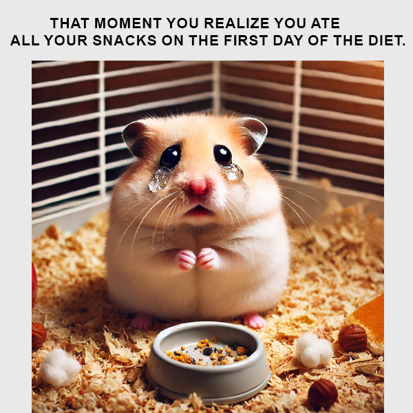 Funny hamster meme