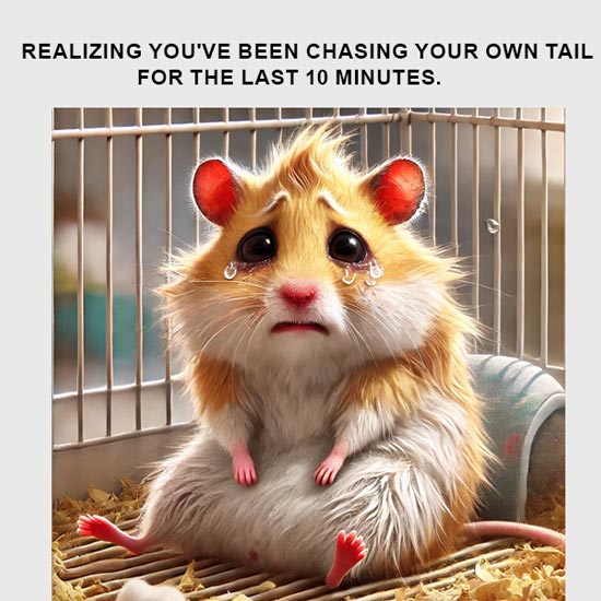 Hamster tail meme