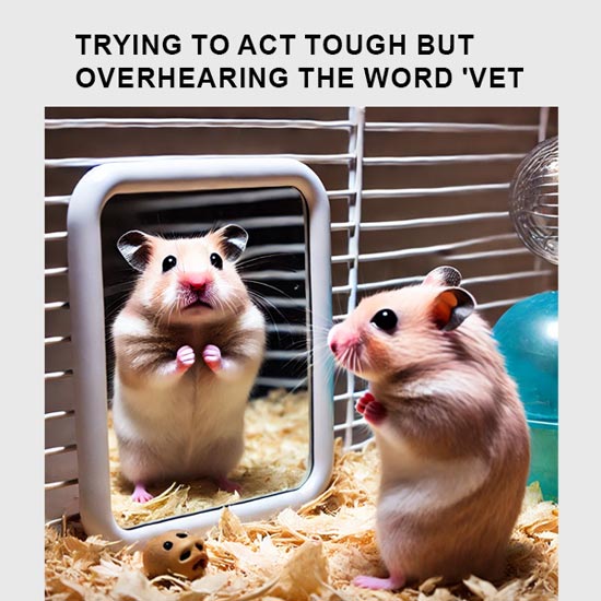 Hamster vet meme